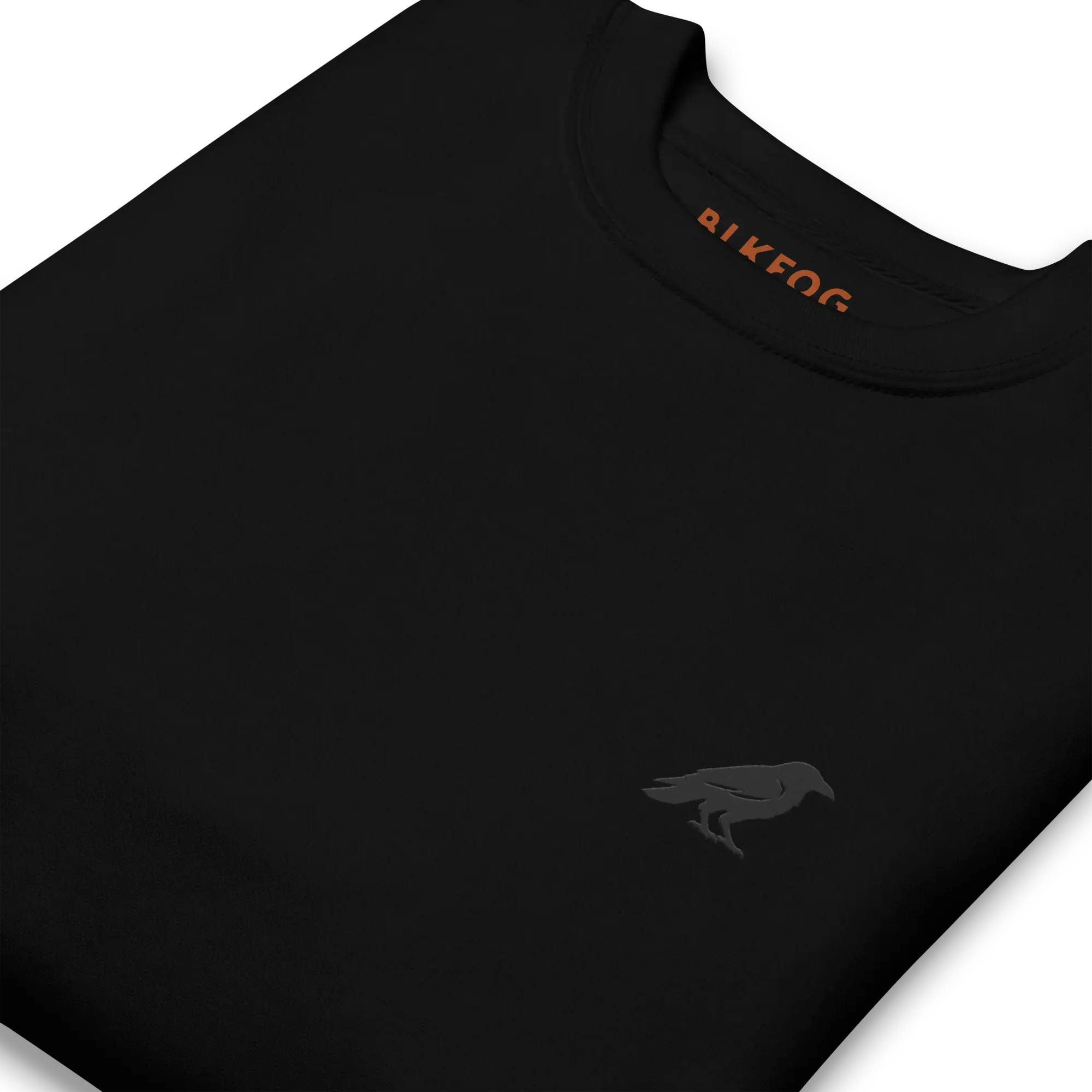 blkfog-standard-issue-stealth-crewneck-folded Folded BLKFOG Standard Issue Stealth black crewneck sweatshirt